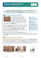 Vorschau - Arbeitsblätter - Gründung und Rechtsformen Wirtschaft 8 - Seite 2