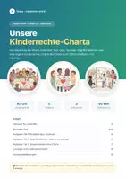 Vorschau - Arbeitsblätter - Unsere Kinderrechte-Charta Kl. 5/6 - Deckblatt