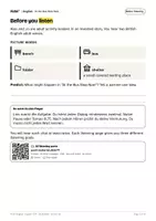 Vorschau - Arbeitsblätter - Present Progressive Listening: At the Bus Stop Now, Kl. 4–5, Audio - Seite 2