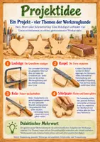 Vorschau - Arbeitsblätter - 🪵 4 Werkzeuge – ein Projekt | Werkzeugkunde: Laubsäge, Raspel, Feile & Schleifpapier | Grundschule & Realschule 🔧 - Seite 2