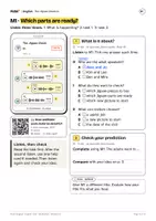 Vorschau - Arbeitsblätter - Present Perfect Listening: The Jigsaw Check-In, Kl. 6, Audio - Seite 3