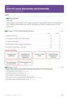 Vorschau - Fördermaterial/Inklusion - Sprachstand erkennen – Einstufungstest DaZ A1 bis B1 mit Auswertung | Klasse 5–10, Sprechen, Förderhinweise - Seite 3