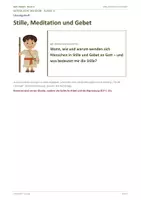 Vorschau - Stundenentwürfe - Religion: Arbeitsheft - Gebet, Klasse 5/6 - Deckblatt