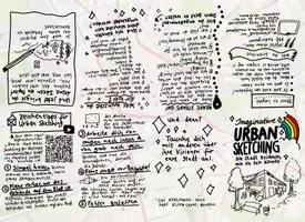 Vorschau - Stationenlernen - Imaginative Urban Sketching: Zine mit Workshop-Anleitung - Seite 1