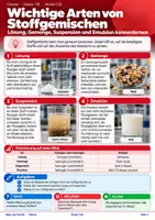 Vorschau - Unterrichtsreihen - Reinstoffe und Stoffgemische – Chemie | Homogen & heterogen, Lösung, Gemenge, Suspension, Emulsion & Lernzielcheck - Seite 3