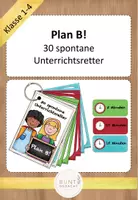 Vorschau - Aufgabenkarten - Plan B! – 30 spontane Unterrichtsretter - Deckblatt