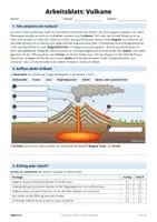 Vorschau - Arbeitsblätter - Vulkane verstehen: Feuerring & Leben am Vulkan - Seite 1