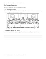 Vorschau - Unterrichtsreihen - RELIGIO 8 – Das letzte Abendmahl | Brot, Kelch & Gemeinschaft - Seite 1