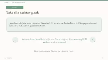 Vorschau - Stundenentwürfe - RELIGIO 8 - Reihe 4: Tod und Auferstehung Jesu | 6 PPP zu den ABs - Seite 3