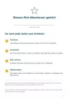 Vorschau - Arbeitsblätter - Mina und der verschwundene Mut-Stern – 15 Ausmalbilder mit Vorlesegeschichte & Suchspiel für kleine Mutmacher ab 3 Jahren - Seite 1