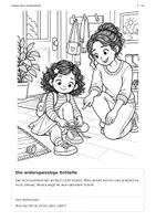 Vorschau - Arbeitsblätter - Mina und der verschwundene Mut-Stern – 15 Ausmalbilder mit Vorlesegeschichte & Suchspiel für kleine Mutmacher ab 3 Jahren - Seite 3