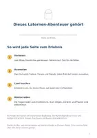 Vorschau - Arbeitsblätter - Mina und das Licht von Sankt Martin – Malbuch mit Geschichte für Kinder ab 3 Jahren - Seite 1