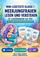 Vorschau - Arbeitsblätter - Lesestart mit Buchstaben und Geschichten Klasse 1 | Deutsch Materialpaket | 20 PDFs mit 200 Arbeitsblättern - Seite 1