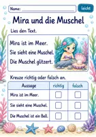 Vorschau - Arbeitsblätter - Lesestart mit Buchstaben und Geschichten Klasse 1 | Deutsch Materialpaket | 20 PDFs mit 200 Arbeitsblättern - Seite 2