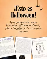 Vista previa - Hojas de trabajo - ¡Esto es Halloween!: literatura, lengua y emociones - Portada