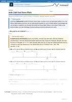 Vorschau - Arbeitsblätter - Zahlen ordnen – Einstieg (Kl. 5) – Arbeitsblatt mit Lösungen - Seite 2