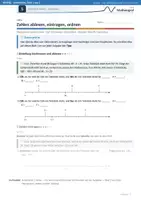 Vorschau - Arbeitsblätter - Zahlen ordnen – Üben (Kl. 5) – Arbeitsblatt mit Lösungen - Seite 2