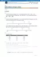 Vorschau - Arbeitsblätter - Zahlen ordnen – Üben (Kl. 5) – Arbeitsblatt mit Lösungen - Seite 3