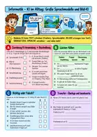 Vorschau - Arbeitsblätter - Informatik Klasse 5–10 – Computer, Internet, Anwendungen, Daten und KI – 6 Materialien - Seite 3
