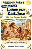 Vorschau - Unterrichtsreihen - RELIGIO 5 – Reihe 3: Das Leben zur Zeit Jesu | 8 PPP zu den ABs - Deckblatt