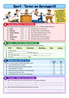 Vorschau - Arbeitsblätter - Sport Klasse 5–8 – Aufwärmen, Ballspiele, Leichtathletik und Turnen – 5 Materialien - Seite 3