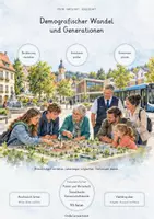 Vorschau - Unterrichtsreihen - Demografischer Wandel & Generationen – Große Lernwerkstatt für PoWi & Sozialkunde | Bevölkerungspyramide, Geburtenrate, Lebenserwartung, Migration, Überalterung, Generationengerechtigkeit & Rentensystem | Mit Lösungen - Deckblatt