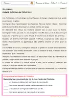 Aperçu - Feuilles d'exercices - Exercices de lecture CE1/CE2 - Période 2 - Page 3