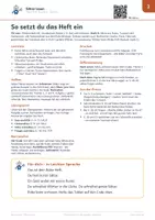 Vorschau - Arbeitsblätter - Sätze lesen – Stufe D – Robo-Heft Deutsch, Förderschule GE, Klasse 1–2, DaZ - Seite 2