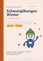 Vorschau - Arbeitsblätter - Winterpaket ohne Weihnachten – 4 Robo-Hefte: Mathe, Deutsch, Kunst, Feinmotorik - Seite 1
