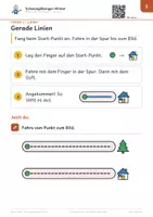 Vorschau - Arbeitsblätter - Winterpaket ohne Weihnachten – 4 Robo-Hefte: Mathe, Deutsch, Kunst, Feinmotorik - Seite 3