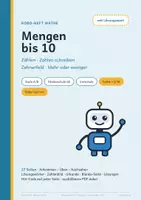 Vorschau - Arbeitsblätter - Mengen bis 10 – Stufe A/B – Robo-Heft Mathe, Förderschule GE und Vorschule - Seite 1