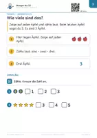 Vorschau - Arbeitsblätter - Mengen bis 10 – Stufe A/B – Robo-Heft Mathe, Förderschule GE und Vorschule - Seite 3