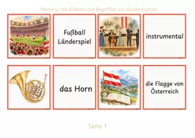 Vorschau - Spiele - Bundeshymne Österreich - Memoryspiel - Seite 2