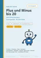 Vorschau - Arbeitsblätter - Plus und Minus bis 20 – Stufe C – Robo-Heft Mathe, Förderschule GE, Klasse 1–2 - Seite 1
