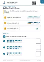 Vorschau - Arbeitsblätter - Plus und Minus bis 20 – Stufe C – Robo-Heft Mathe, Förderschule GE, Klasse 1–2 - Seite 3