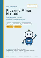 Vorschau - Arbeitsblätter - Plus und Minus bis 100 mit Zehnerübergang – Stufe E – Robo-Heft Mathe, GE - Seite 1