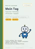 Vorschau - Arbeitsblätter - Tagesablauf und Tageszeiten – Stufe A–C – Robo-Heft Sachthema, Förderschule GE - Seite 1