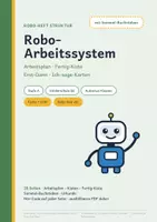 Vorschau - Fördermaterial/Inklusion - Arbeitsplan, Fertig-Kiste, Erst-Dann – Stufe A – Robo-Arbeitssystem GE, Autismus - Seite 1