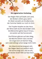 Vorschau - Arbeitsblätter - Herbstgedichte – Reime, Wortarten und Gedichtanalyse - Seite 2