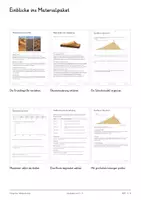 Vorschau - Unterrichtsreihen - Wüstenformen & die Arbeit des Windes – Große Lernwerkstatt Geografie & Erdkunde | Sandwüste, Kieswüste, Felswüste, Dünen, Windtransport, Deflation, Korrasion & Wadis | Arbeitsblätter mit Lösungen - Seite 1