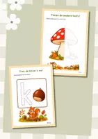 Voorbeeld - Herfst thema werkbladen, groep 1, groep 2, groep 3 - Pagina 2