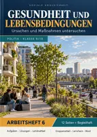 Vorschau - Unterrichtsreihen - Gesundheit und Lebensbedingungen für Klasse 9 und 10 - Heft 6 - Deckblatt