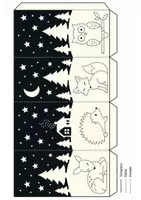 Vorschau - Mal- und Bastelvorlagen - Weihnachten basteln Windlichter | Prickeln Winter Kunst Feinmotorik - Seite 3
