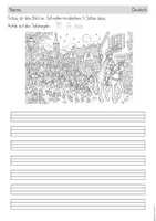 Vorschau - Arbeitsblätter - Kreativer Schreibanlass Sankt Martin / Lichterfest - Seite 2