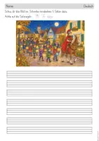 Vorschau - Arbeitsblätter - Kreativer Schreibanlass Sankt Martin / Lichterfest - Seite 3