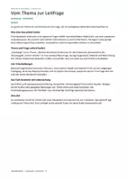 Vorschau - Unterrichtsreihen - Meine erste Hausarbeit Klasse 9 bis 10
Gratisprobe - Seite 1