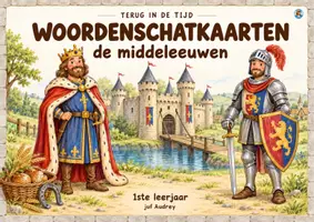 Voorbeeld - woordenschatkaarten de middeleeuwen - eerste leerjaar - Voorblad