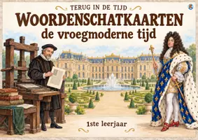 Voorbeeld - Woordenschatkaarten de vroegmoderne tijd - eerste leerjaar - Voorblad