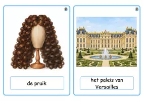 Voorbeeld - Woordenschatkaarten de vroegmoderne tijd - eerste leerjaar - Pagina 3