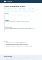 Vorschau - Arbeitsblätter - Brüche als Quotienten – Einstieg (Kl. 6) – Arbeitsblatt mit Lösungen - Seite 1